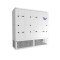 De afbeelding toont een AiroVision Computer Room Air Handler (CRAH) 39CV.